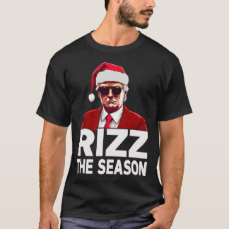 Rizz Season Trump jultomten Pajama Rizzm T Shirt