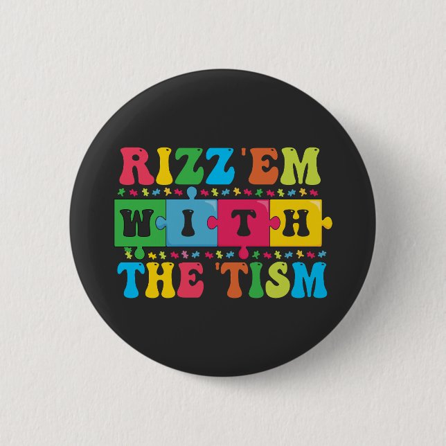 Rizz'em är en fantastisk Autism-medvetenhet med Ti Knapp (Framsida)
