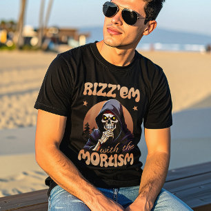 Rizz'em med mortismen t shirt