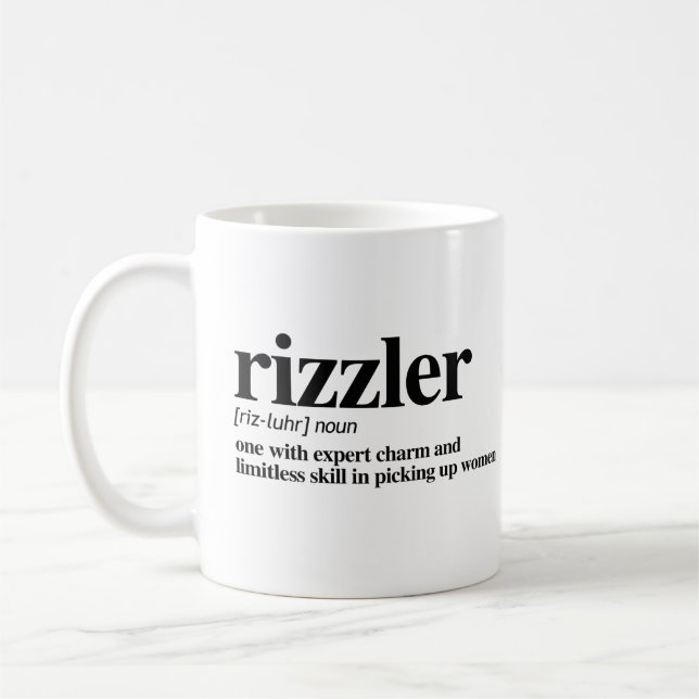 Rizzler Definition Kaffemugg (Vänster)
