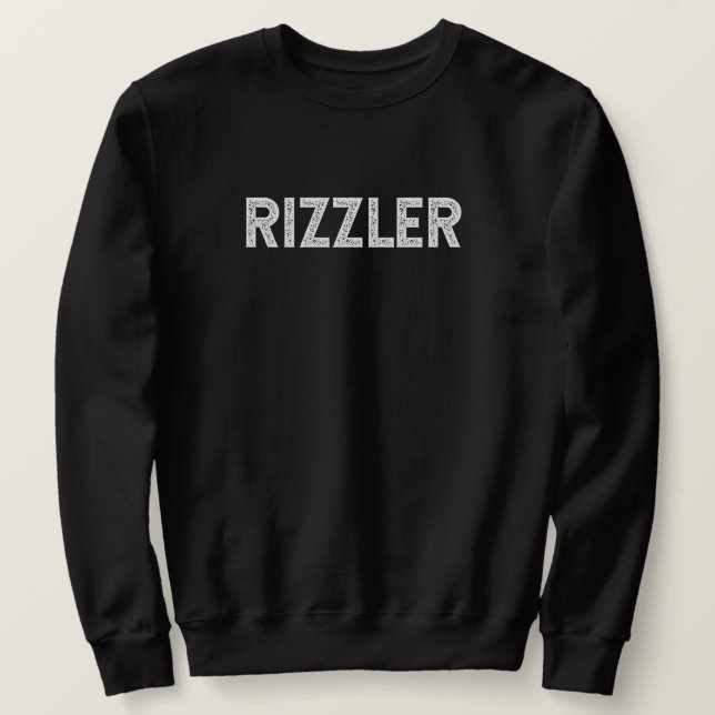 Rizzler Lång Ärmad Tröja (Design framsida)