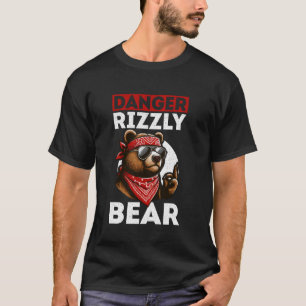 Rizzly Bear Rizzler Funny Rizz Meme for T Shirt