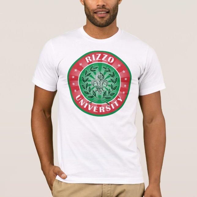 Rizzo universitetenitalienare tee shirt (Framsida)