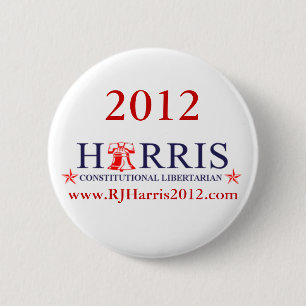 RJ Harris 2012 för president knäppas Knapp