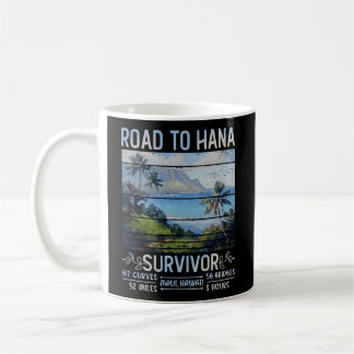 Rjc Road to Hana Survivor Maui Hawaii Resa Adventu Kaffemugg