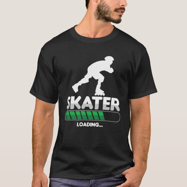 Rk8 Inline Roller Skates Skater Inline Sports Skat T Shirt (Framsida)