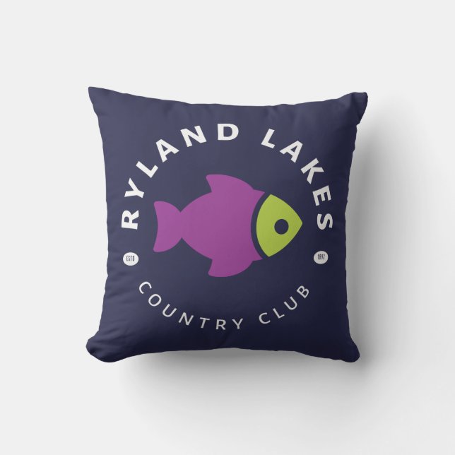 RLCC Pillow - Fisk Kudde (Framsida)