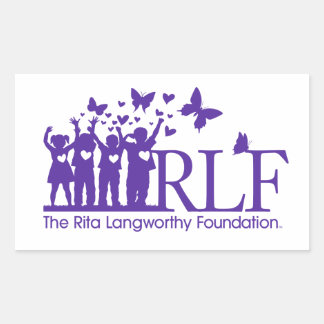 RLF-Namnteckning Logotypens rektangulär fästpunkt, Rektangulärt Klistermärke