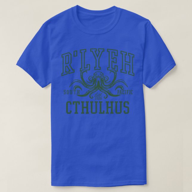 RLyeh Cthulhus T Shirt (Design framsida)