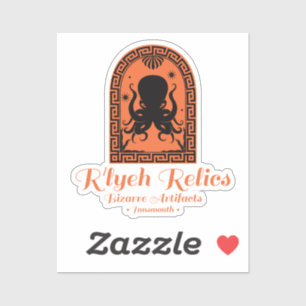 R'lyeh Relics Innsmouth Antiques Klistermärken