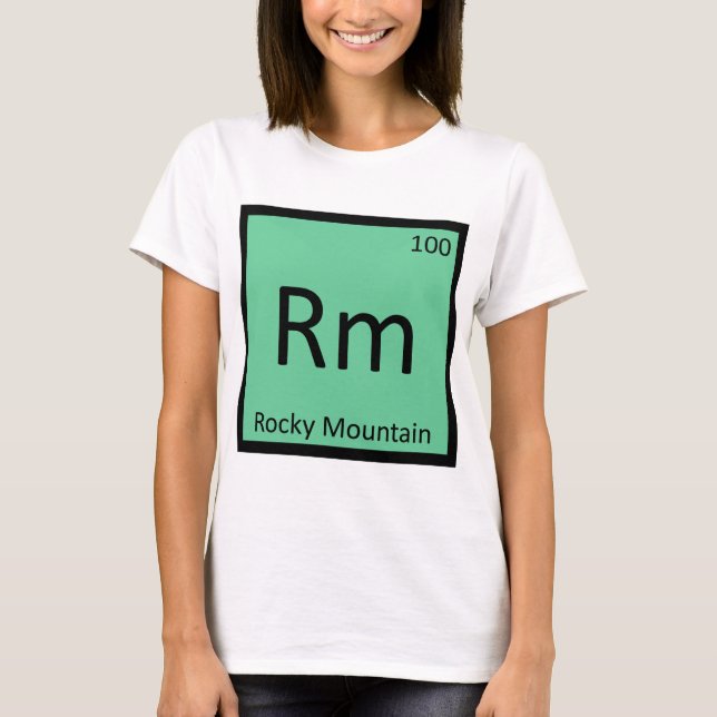 Rm - Rocky Mountain Gaited Häst Kemi Element Tee (Framsida)