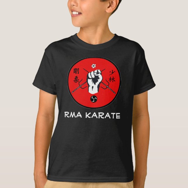 RMA-Karate lurar tshirten Tee Shirt (Framsida)