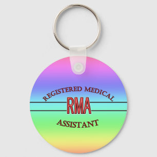 RMA-LOGOTYP REGISTRERINGSMEDICINSK ASSISTENT NYCKELRING