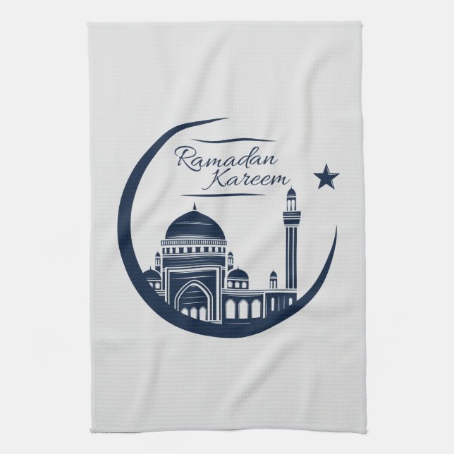 Rmadan Kareem Fleece Blanket Kökshandduk (Vertikal)