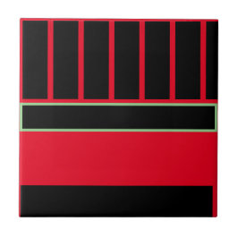 RMdesignflo55 CeramicTile-färgern Rrd- Sage- Black Kakelplatta