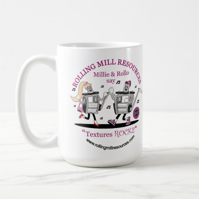 RMR. Struktur Sten 15 oz Mugg (Vänster)