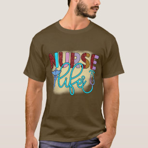 Rms004913 NURSE LIFE T Shirt