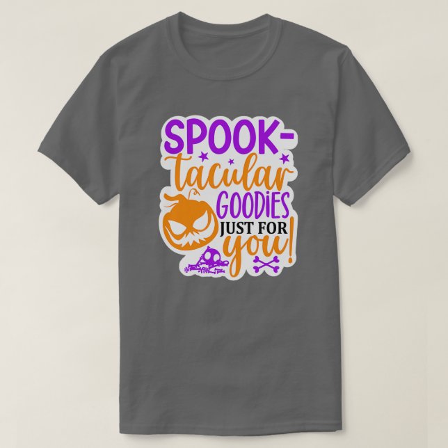 Rms00706 Spooktaculära godis bara för dig01 T Shirt (Design framsida)