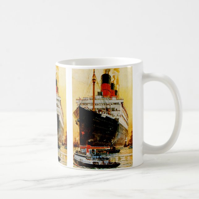 RMS Berengaria Kaffemugg (Höger)