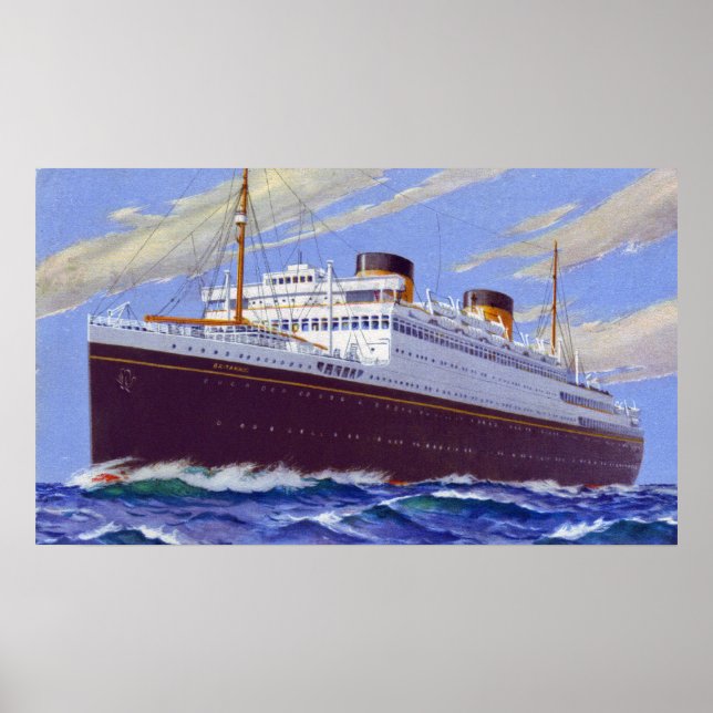 RMS Britannic Poster (Framsidan)