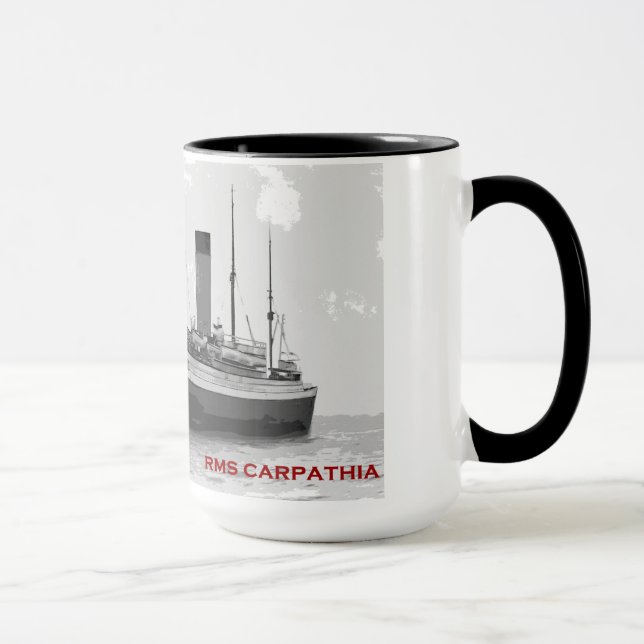 RMS Carpathia Mugg (Höger)