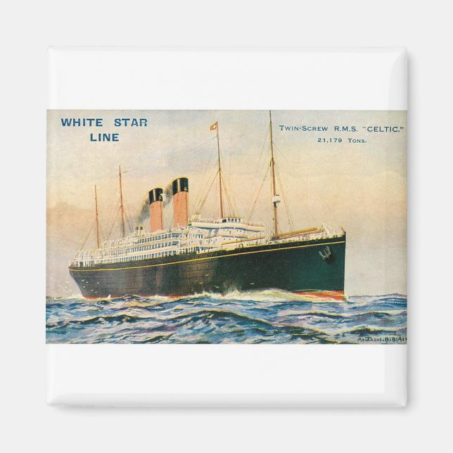 RMS Celtic Magnet (Framsidan)