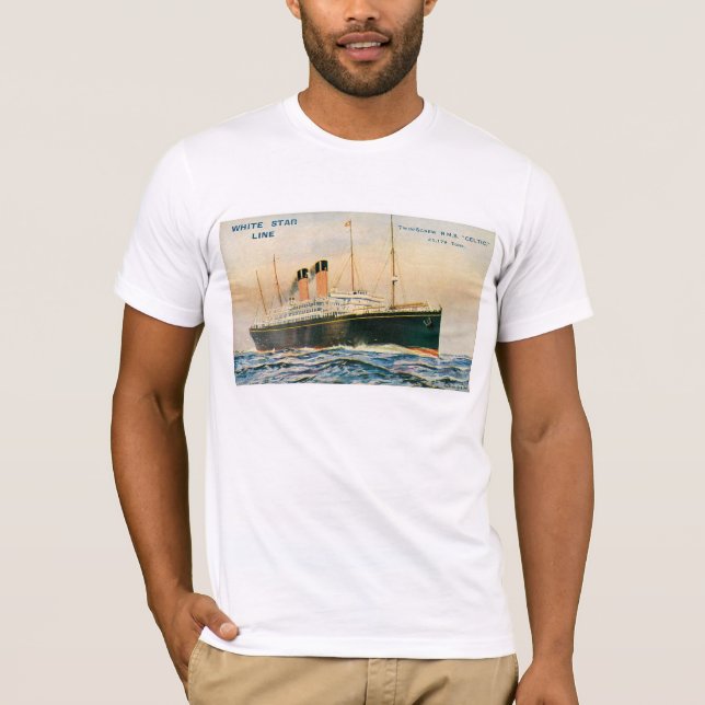 RMS Celtic Tee Shirt (Framsida)