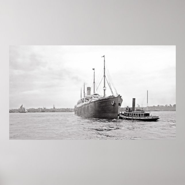 RMS Cymric Poster (Framsidan)