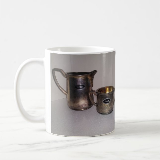 RMS drottning Elizabeth Artifact Kaffe Mugg (Vänster)