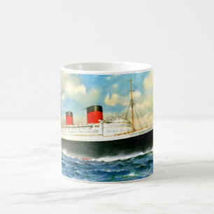 Rms-drottning Elizabeth Kaffemugg