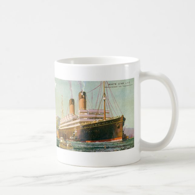 RMS Laurentic Kaffemugg (Höger)