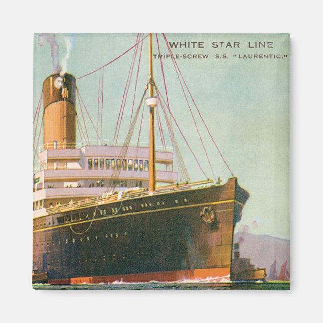 RMS LaurGilautentiska Magnet (Framsidan)