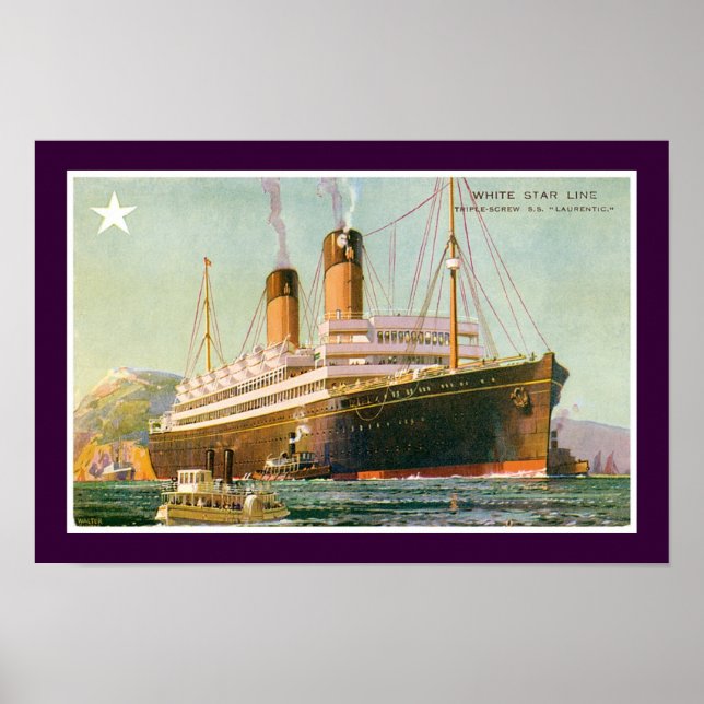 RMS LaurGilautentiska Poster (Framsidan)