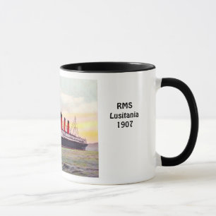 Rms-Lusitania 1907 Mugg