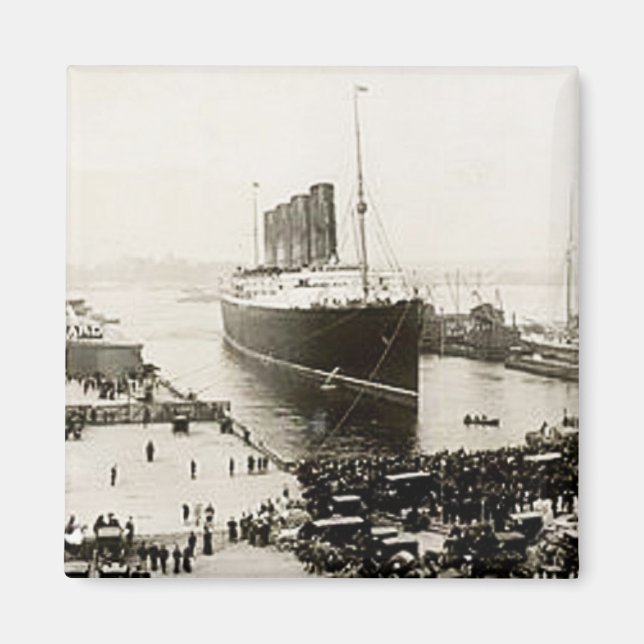 RMS Lusitania Magnet (Framsidan)