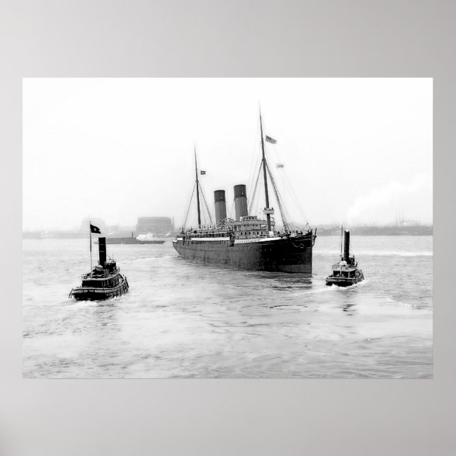 RMS Majestic Poster (Framsidan)