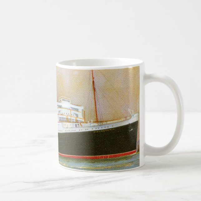 RMS Mauretainia Kaffemugg (Höger)