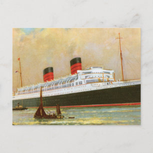 RMS Mauretainia Vykort