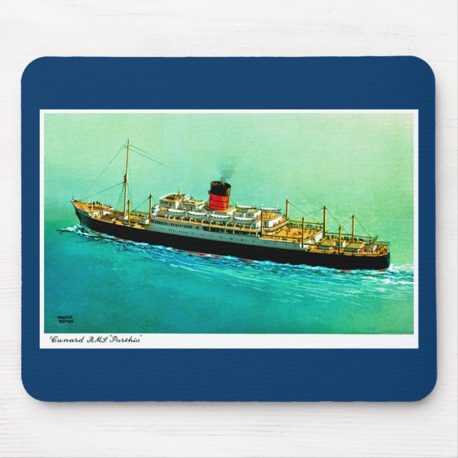 RMS Parthia Musmatta (Framsidan)