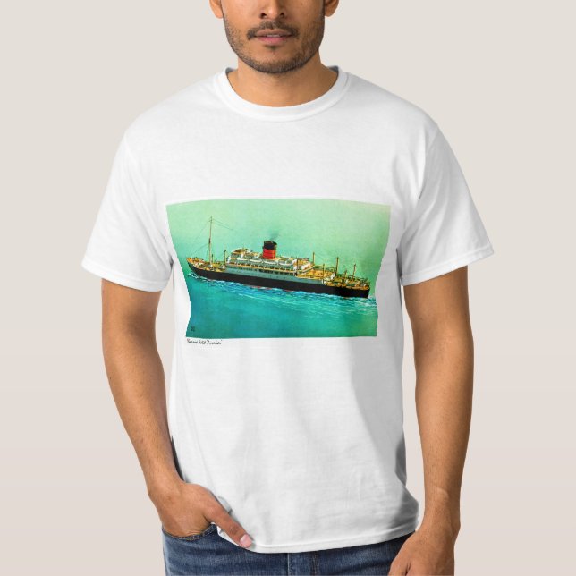 RMS Parthia Tee (Framsida)