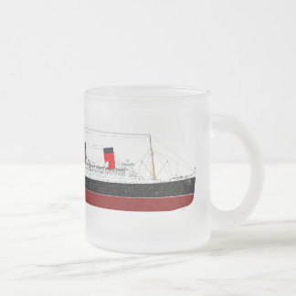 RMS Queen Mary Glass Mugg