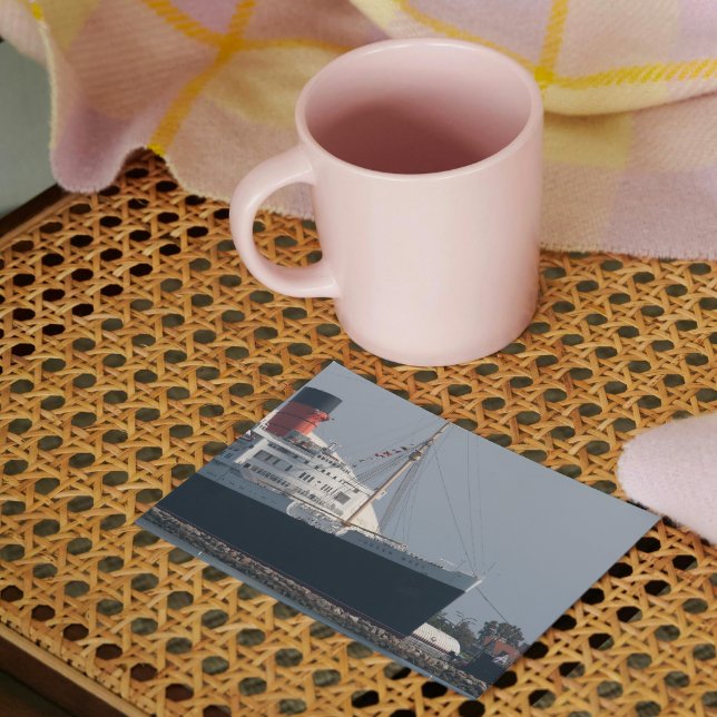 RMS Queen Mary Hotel och Museum i Long Beach Vykort (Skapare uppladdad)