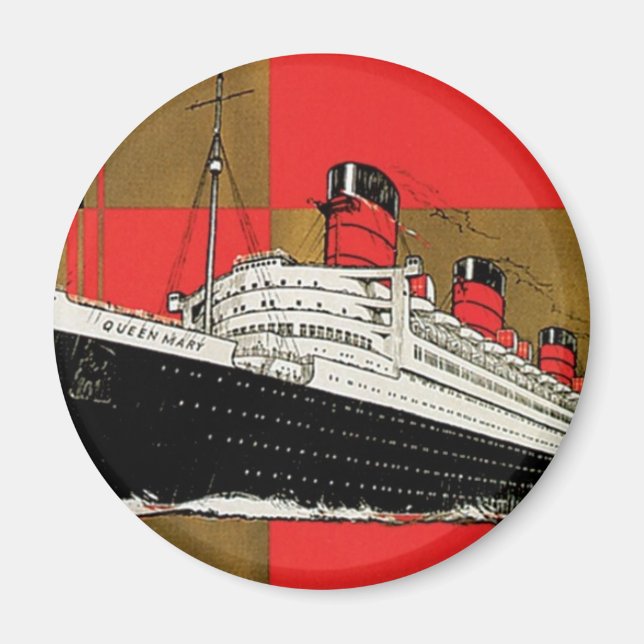 RMS Queen Mary Magnet (Framsidan)