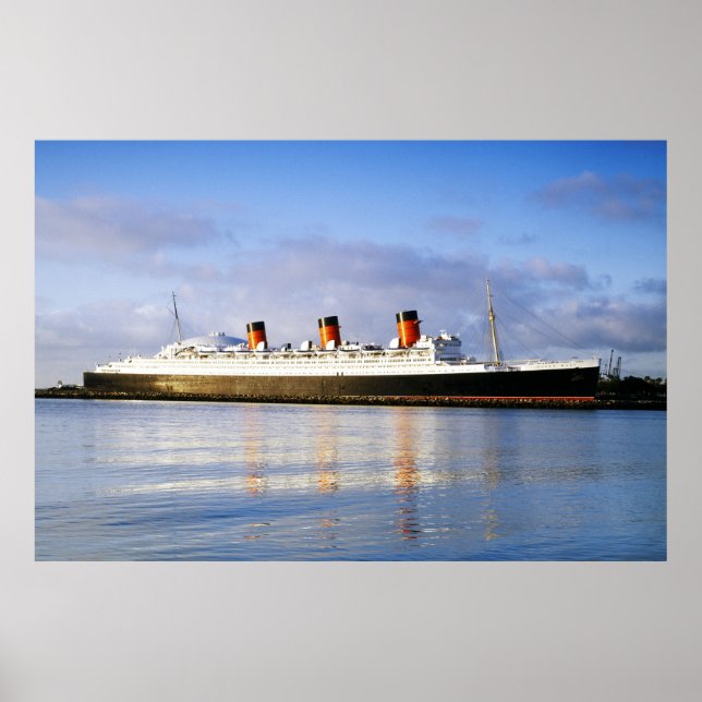 RMS Queen Mary Poster (Framsidan)