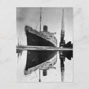 RMS Queen Mary Postkortssamling Vykort
