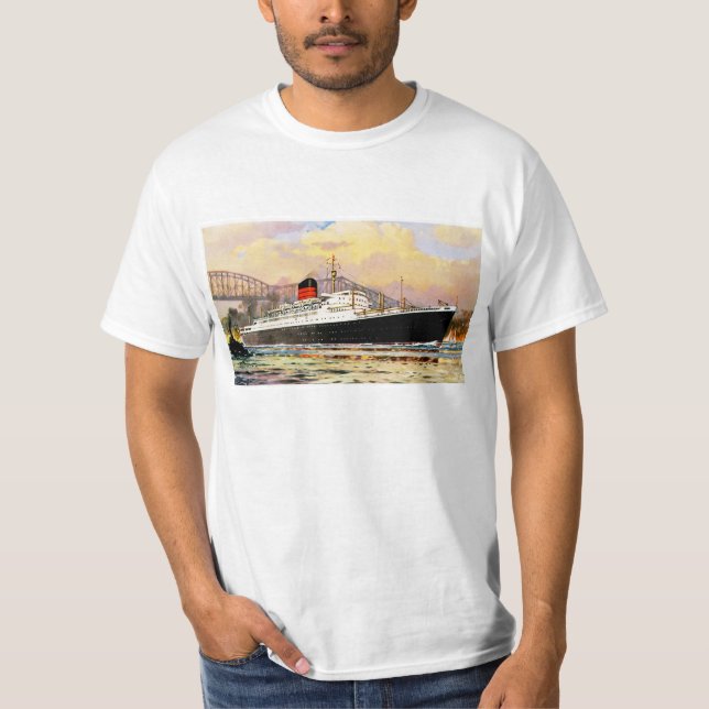 RMS Saxonia Tee Shirt (Framsida)