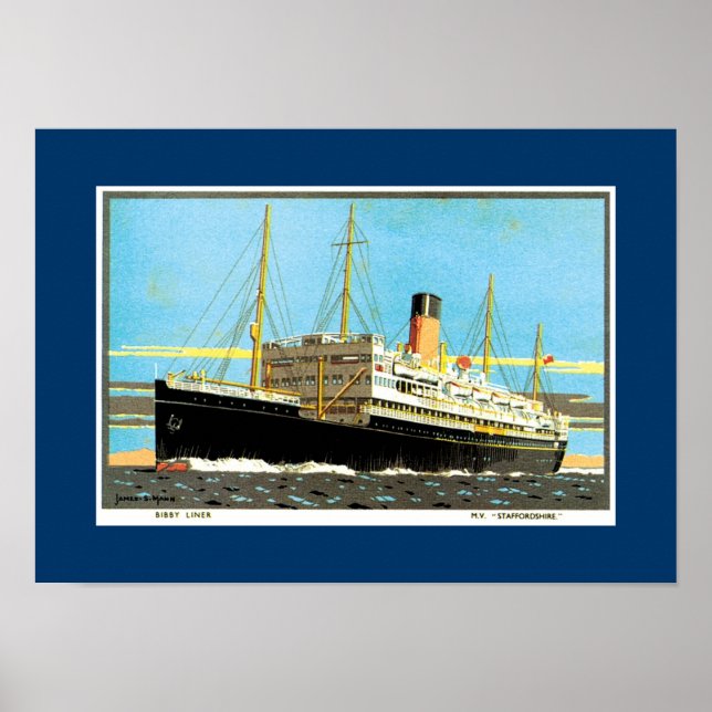 RMS Stbudsdshire Poster (Framsidan)