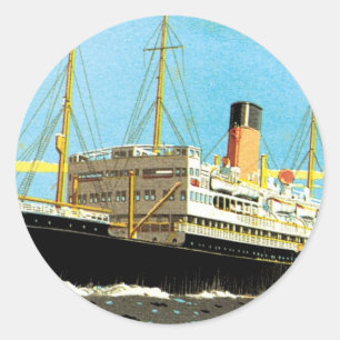 RMS Stbudsdshire Runt Klistermärke