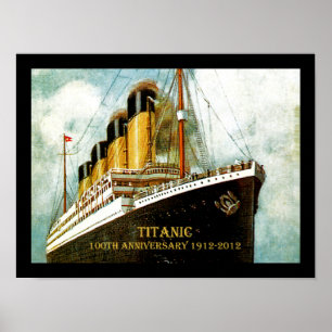 RMS Titanic 100-årsdagen Poster