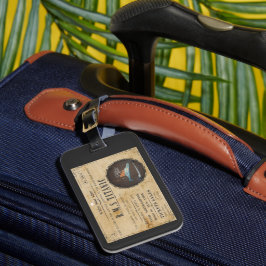 RMS TITANIC BOARDING ADVERSTING BAGAGEBRICKA